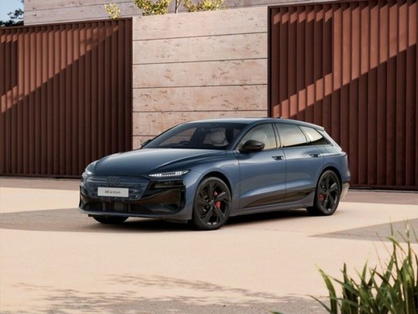 Audi A6 Estate, Electric, 2026, Blue