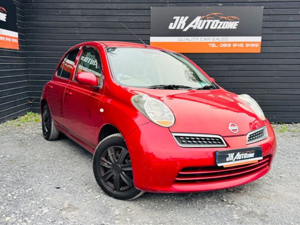 Nissan Micra Hatchback, Petrol, 2007, Red
