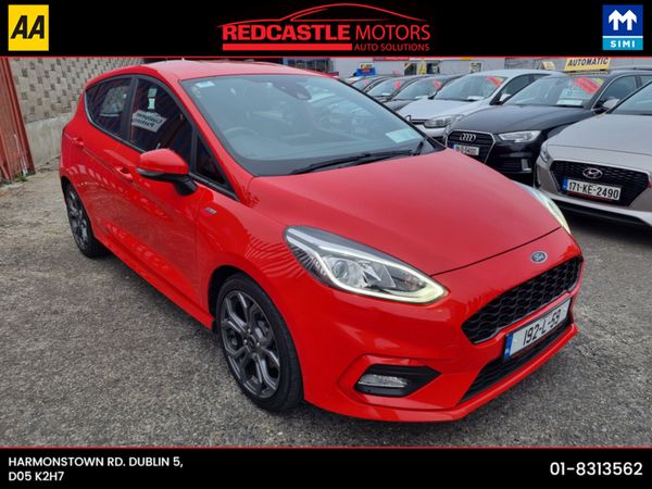 Ford Fiesta Hatchback, Petrol, 2019, Red