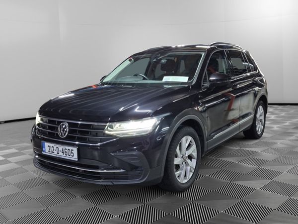 Volkswagen Tiguan SUV, Diesel, 2021, Black