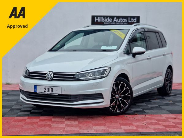 Volkswagen Touran MPV, Petrol, 2018, White