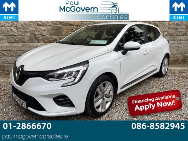 Renault Clio Hatchback, Petrol, 2021, White