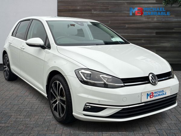 Volkswagen Golf Hatchback, Petrol, 2019, White