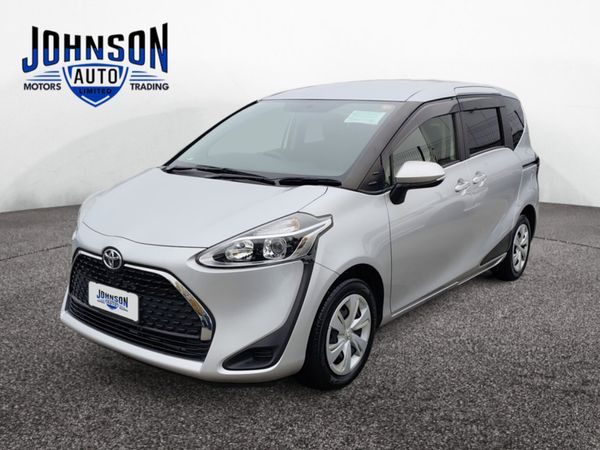 Toyota Sienta Hatchback, Petrol, 2018, Silver