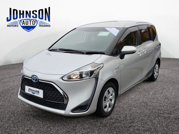 Toyota Sienta Hatchback, Petrol, 2020, Silver