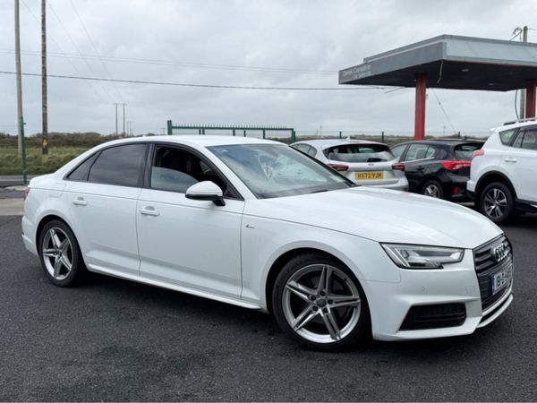 Audi A4 Saloon, Diesel, 2018, White