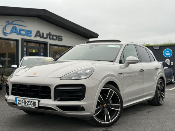 Porsche Cayenne SUV, Petrol Plug-in Hybrid, 2020, Beige