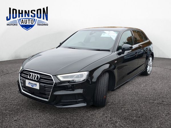 Audi A3 Saloon, Petrol, 2017, Black