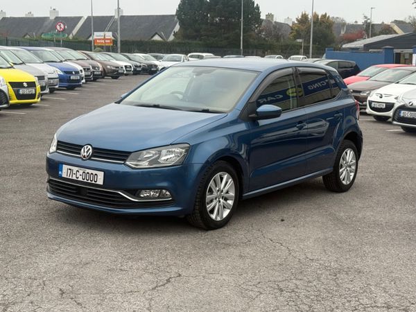 Volkswagen Polo Hatchback, Petrol, 2017, Blue