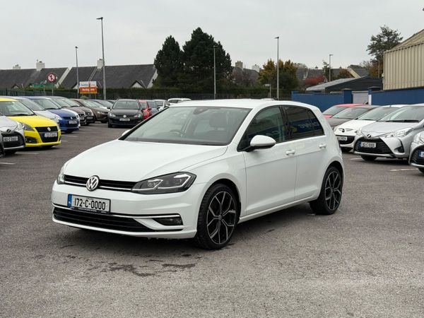 Volkswagen Golf Hatchback, Petrol, 2017, White
