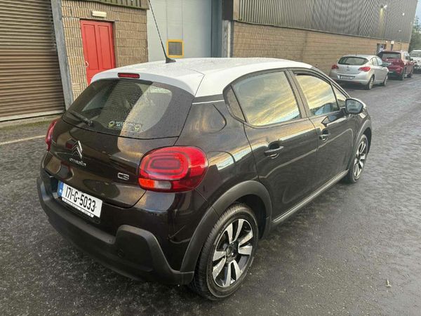 Citroen C3 Hatchback, Petrol, 2017, Black