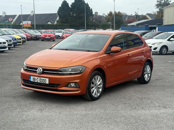 Volkswagen Polo Hatchback, Petrol, 2018, Blue