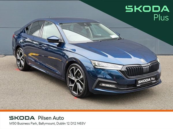 Skoda Octavia Saloon, Petrol, 2021, Blue