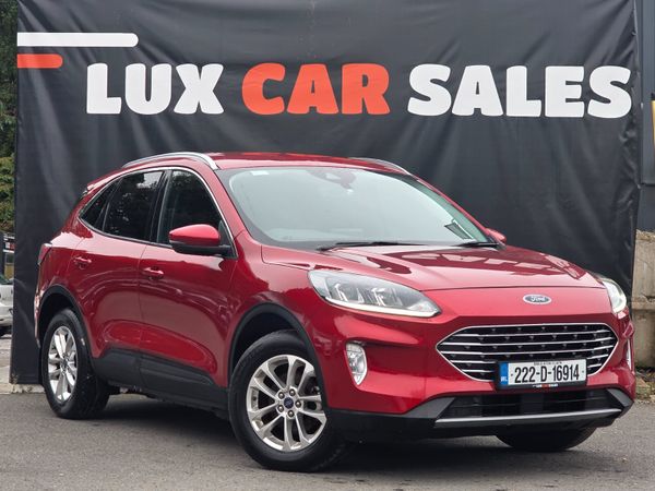 Ford Kuga SUV, Petrol Hybrid, 2022, Red