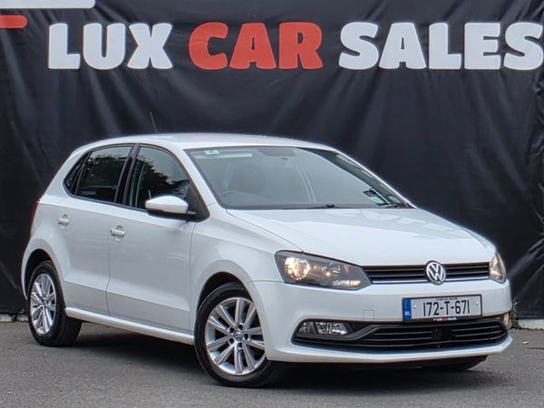 Volkswagen Polo Hatchback, Petrol, 2017, White