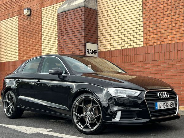 Audi A3 Saloon, Diesel, 2017, Black
