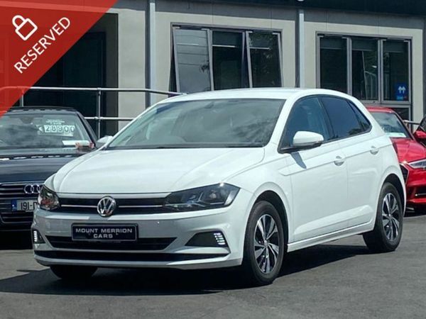 Volkswagen Polo Hatchback, Petrol, 2018, White