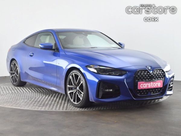 BMW 4-Series Coupe, Petrol, 2021, Blue