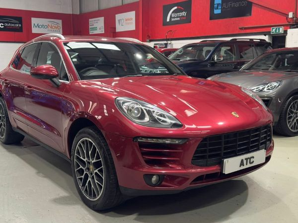 Porsche Macan SUV, Petrol, 2015, Red