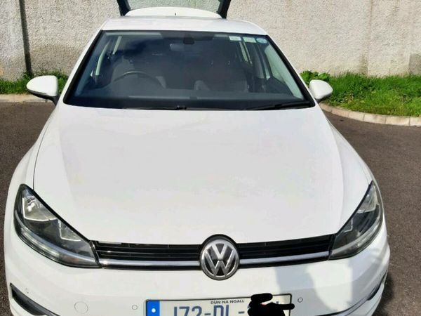 Volkswagen Golf Hatchback, Diesel, 2017, White