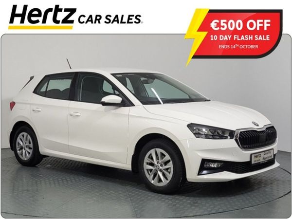 Skoda Fabia Hatchback, Petrol, 2024, White