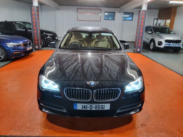 BMW 5-Series Saloon, Diesel, 2014, Black