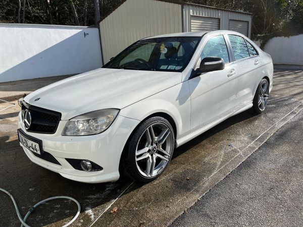 Mercedes-Benz C-Class Saloon, Petrol, 2008, White