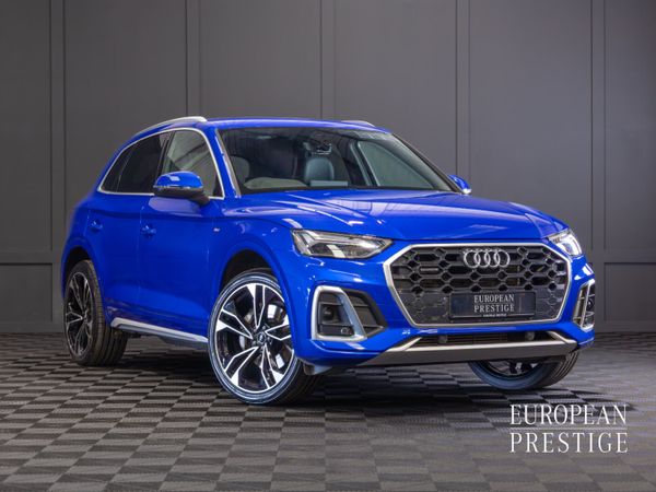 Audi Q5 SUV, Petrol Plug-in Hybrid, 2024, Blue