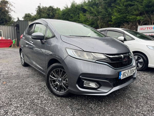 Honda Fit Hatchback, Petrol Hybrid, 2018, Grey
