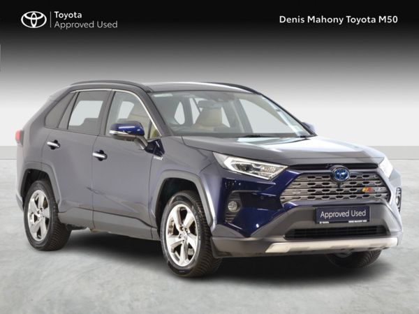 Toyota RAV4 SUV, Petrol Hybrid, 2022, Blue