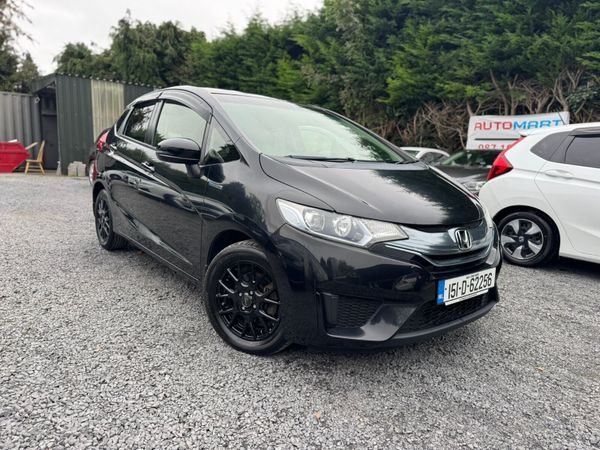 Honda Fit Hatchback, Petrol Hybrid, 2015, Black