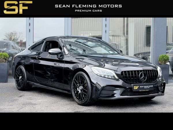 Mercedes-Benz C-Class Coupe, Petrol, 2018, Black