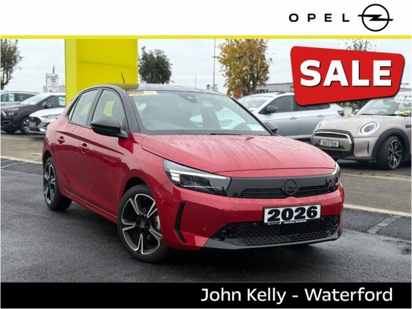 Opel Corsa Hatchback, Petrol, 2026, Red