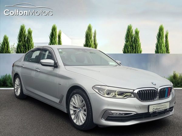 BMW 5-Series Saloon, Diesel, 2017, Silver