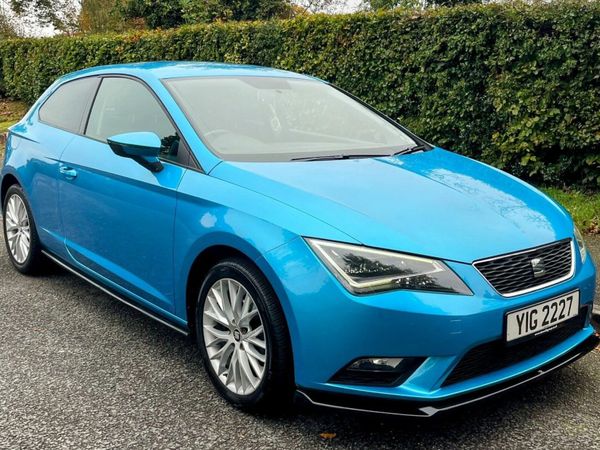 SEAT Leon Hatchback, Petrol, 2016, Blue