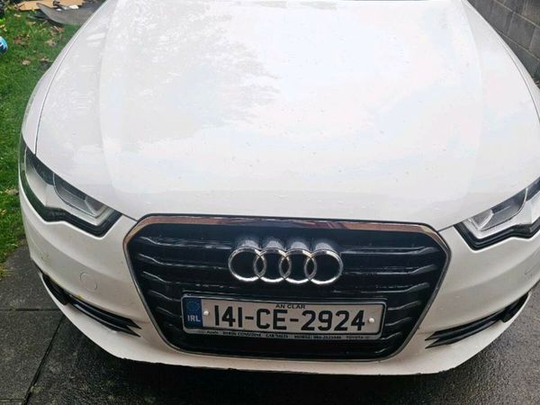 Audi A6 Saloon, Diesel, 2014, White