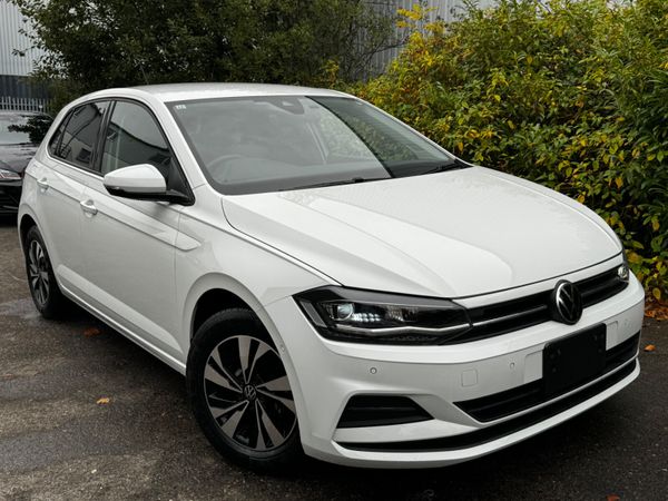 Volkswagen Polo Hatchback, Petrol, 2021, White