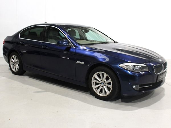 BMW 5-Series Saloon, Diesel, 2013, Blue