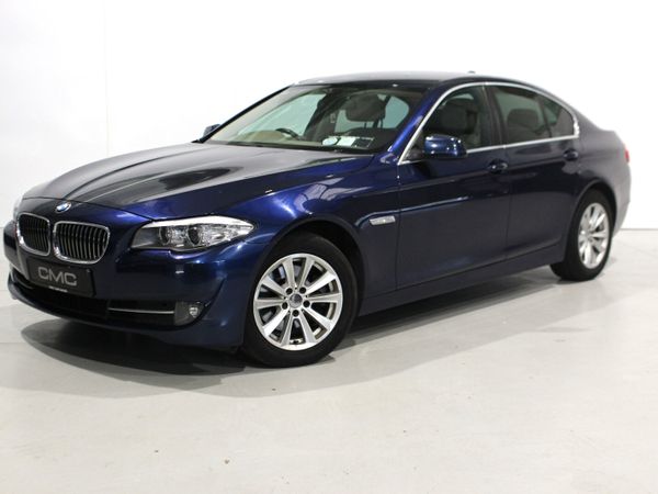 BMW 5-Series Saloon, Diesel, 2013, Blue