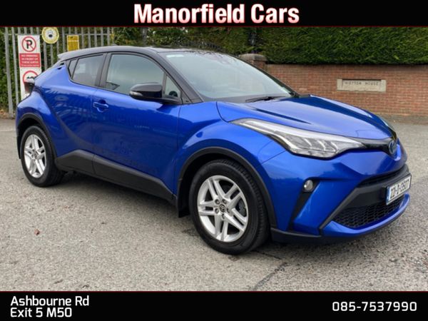Toyota C-HR SUV, Petrol Hybrid, 2022, Blue