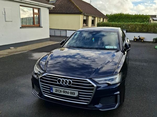 Audi A6 Saloon, Diesel, 2020, Blue