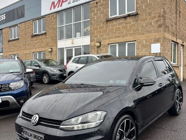 Volkswagen Golf Hatchback, Diesel, 2017, Black