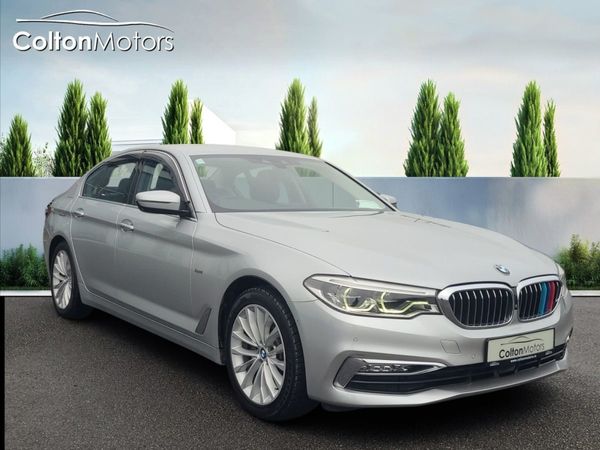 BMW 5-Series Saloon, Diesel, 2017, Silver