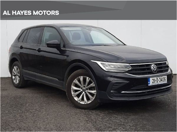Volkswagen Tiguan SUV, Diesel, 2021, Black