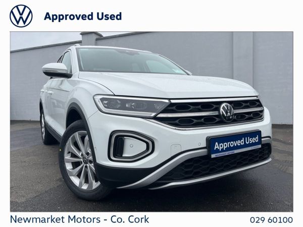 Volkswagen T-Roc SUV, Diesel, 2023, White