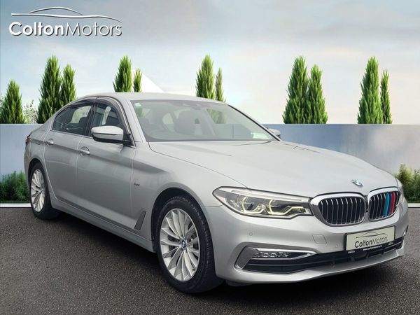 BMW 5-Series Saloon, Diesel, 2017, Silver