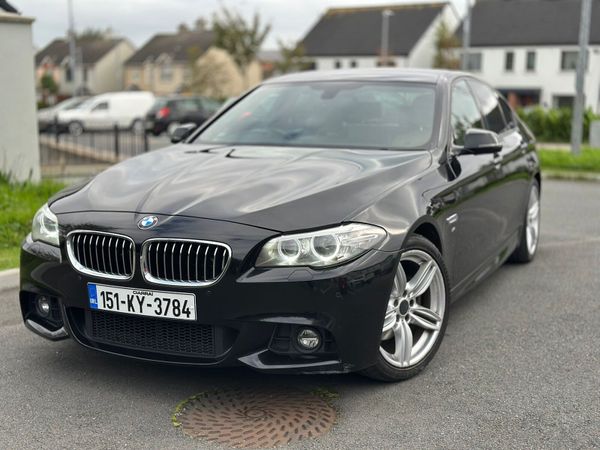 BMW 5-Series Saloon, Diesel, 2015, Black