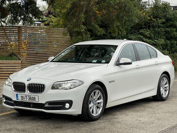 BMW 5-Series Saloon, Diesel, 2015, White