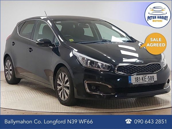 Kia Ceed Hatchback, Diesel, 2018, Black