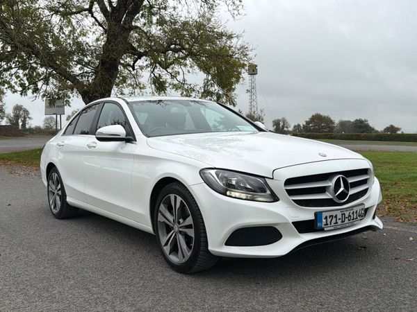 Mercedes-Benz C-Class Saloon, Diesel, 2017, White